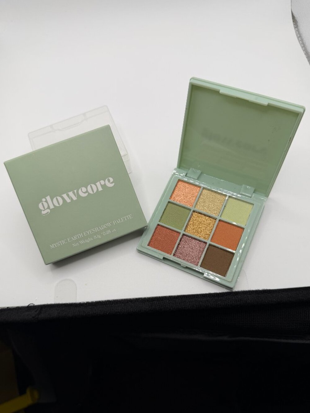 Mystic Earth Eyeshadow Palette - 9-Pan Matte + Shimmer + Satin Shades | glowcore